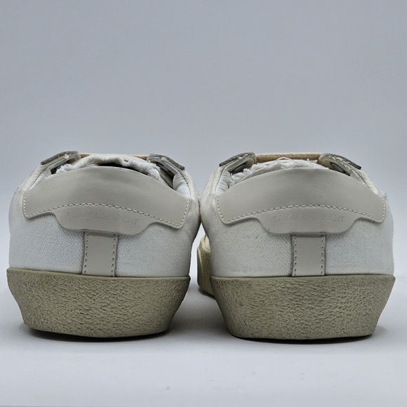 Saint Laurent Paris Court Low Top Sneakers - Picture 8 of 8